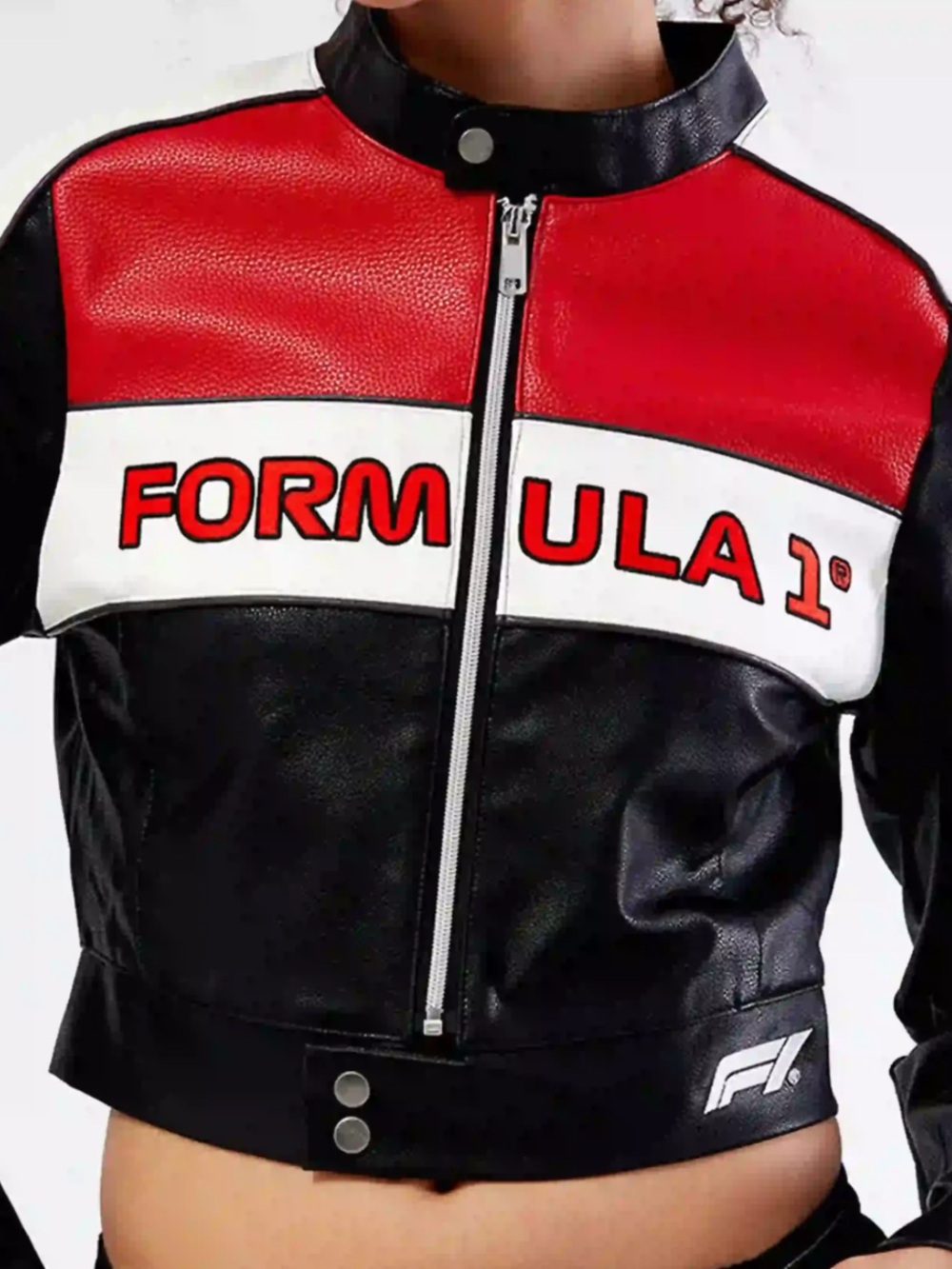 Formula 1 Faux Leather Racing Jacket